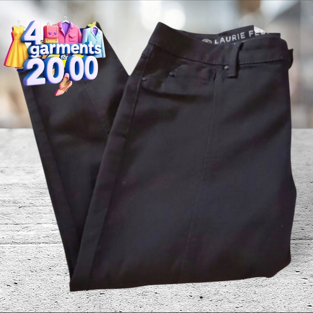 Laurie felt los Angeles skinny black denim jeans size LP